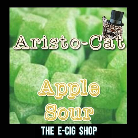 The E-Cig Shop Chesterfield Aristo-Cat Cupcake World Apple Sour Concentrate