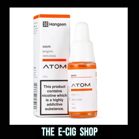 The-E-Cig-Shop-Chesterfield-Hangsen-Atom-10ml-e-liquid-Grape