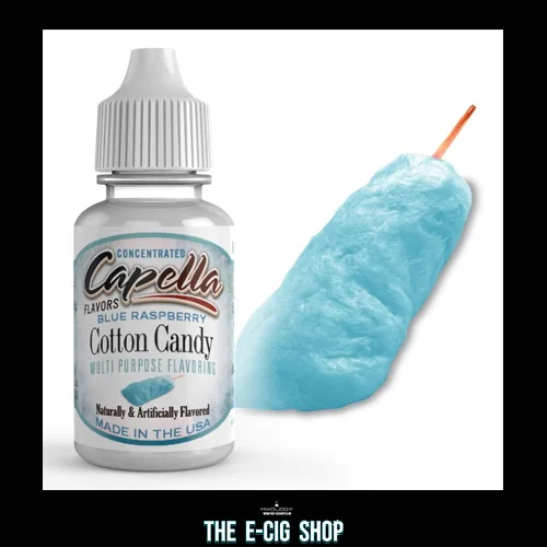 The ECig Shop Chesterfield Capella Blue Raspberry Cotton Candy
