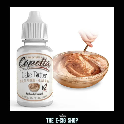 The ECig Shop Chesterfield Capella Cake Batter V2