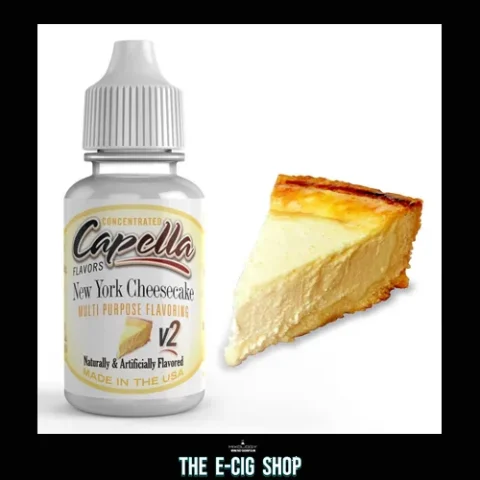 The ECig Shop Chesterfield Capella New York Cheesecake V2