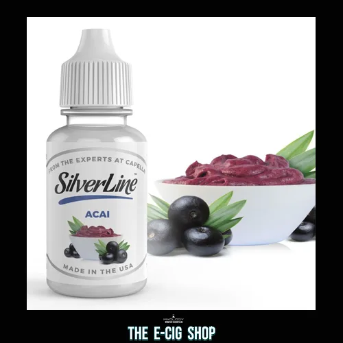 The ECig Shop Chesterfield Capella Silver Line Acai