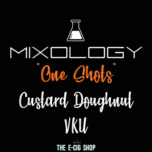 The ECig Shop Chesterfield Mixology One Shots Custard Doughnut VKU