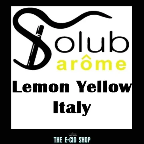 The ECig Shop Chesterfield Solub Arome Lemon Yellow Italy