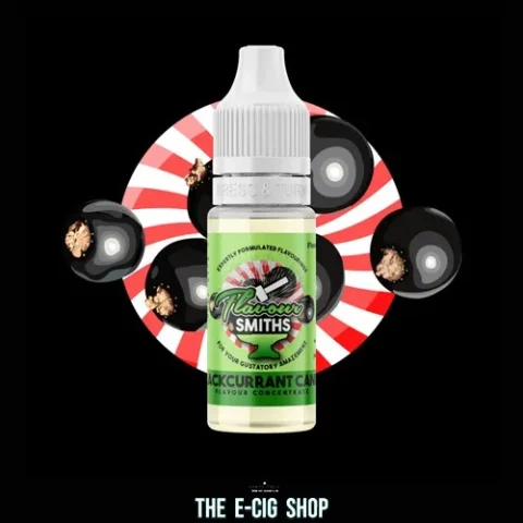 The ECig Shop Chesterfield The Flavour Smiths Blackcurrant Candy