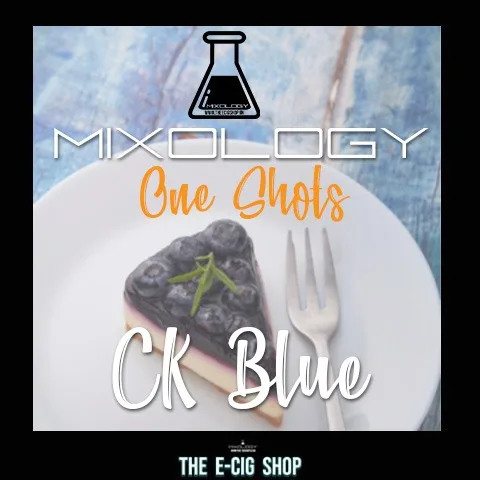 The E-Cig Shop Chesterfield Mixology One Shots Concentrates CK Blue Blueberry Cheesecake Flavour UK