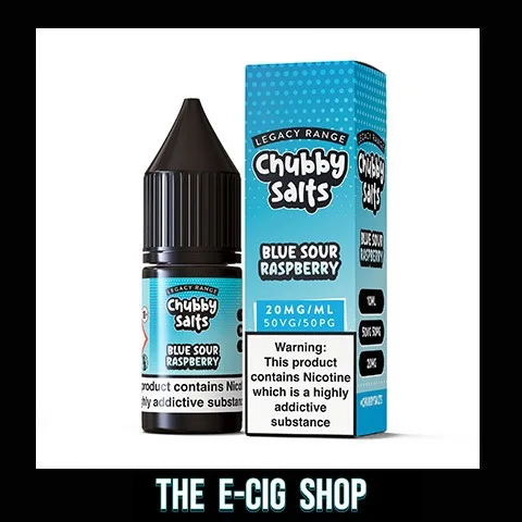The-E-Cig-Shop-Chesterfield-UK-Exceptional-Vapes-Chubby-Salts-Legacy-Range-10ml-Nicotine-Salt-sour-blue-raspberry