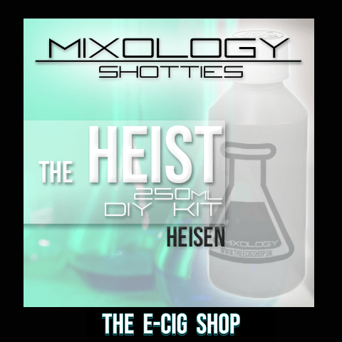 The e-cig shop chesterfield uk mixology 250ml shotties bottle shot the heist