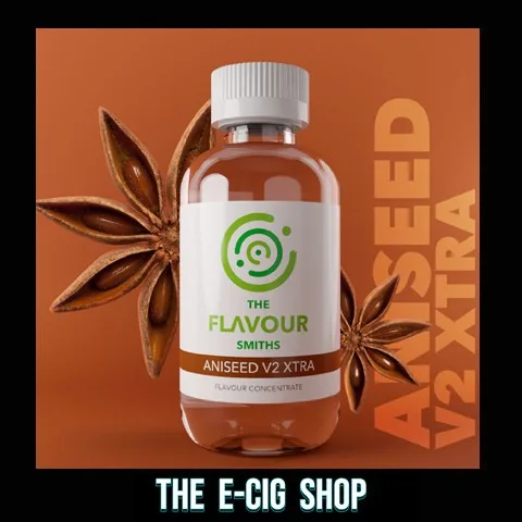 The E-Cig Shop Chesterfield Flavour Smiths Concentrates TFS aniseed v2 xtra