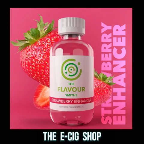 The Flavour Smiths Strawberry Enhancer concentrate at The E-Cig Shop Chesterfield