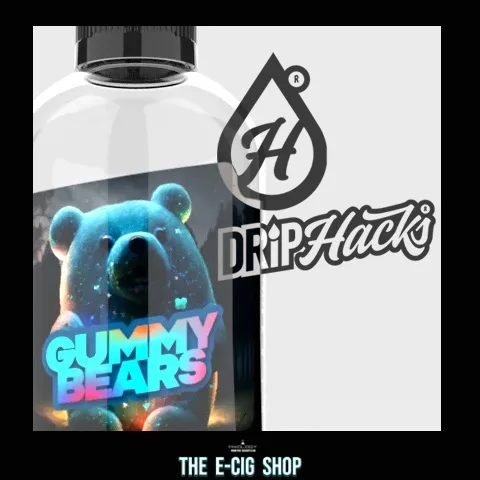 The-E-Cig-Shop-Chesterfield-Drip-Hacks-Oneshot-flavour-concentrates-Gummy-Bears