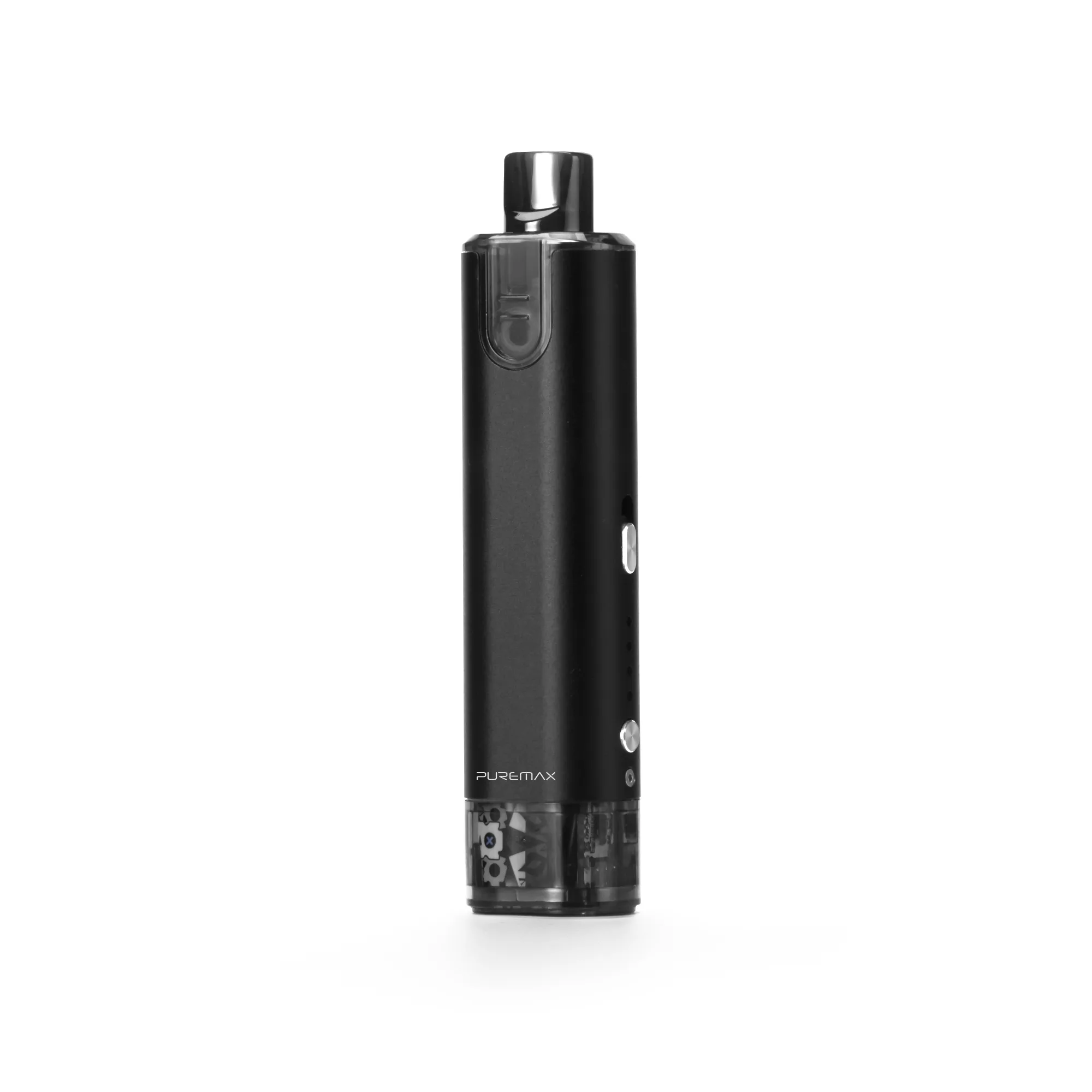 The E-Cig Shop Chesterfield puremax.white-background. Black