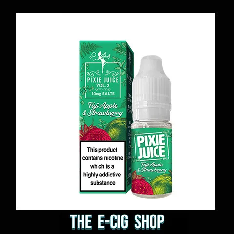 The E-Cig Shop Chesterfield Alchemist Cupboard Pixie Juice vol 2 Fuji Apple Strawberry nic salts