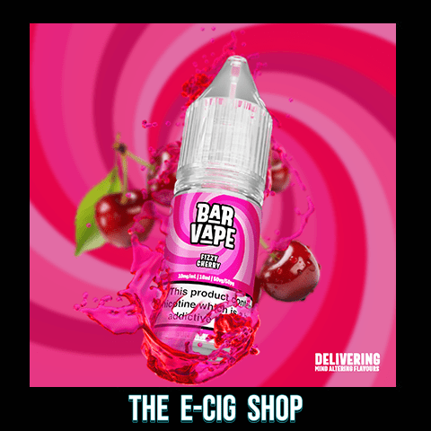 The E-Cig Shop Chesterfield Bar Vape Nicotine Salts Nic 10ml E-Liquid Fizzy Cherry