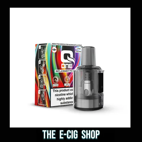 The E-Cig Shop Chesterfield Qone kit replacement pod