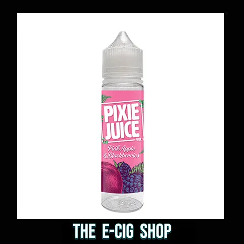 The E-Cig Shop Chesterfield Alchemist Cupboard Pixie Juice Longfills Pink Apple Blackberries