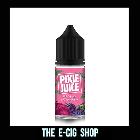 The E-Cig Shop Chesterfield Alchemist Cupboard Pixie Juice oneshot flavour concentrate Pink Apple Blackberries