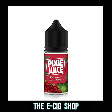 The E-Cig Shop Chesterfield Alchemist Cupboard Pixie Juice oneshot flavour concentrate Redcurrant Gooseberry