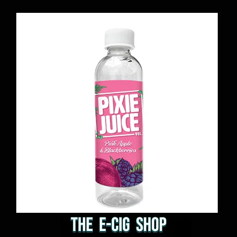 The E-Cig Shop Chesterfield Pixie Juice Vol 2 250ml e-liquid kit Pink Apple Blackberries