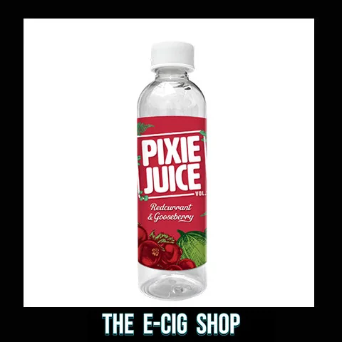 The E-Cig Shop Chesterfield Pixie Juice Vol 2 250ml e-liquid kit Redcurrant Gooseberry