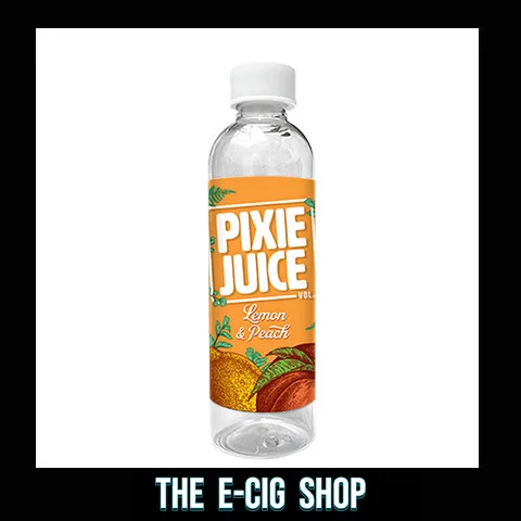 The E-Cig Shop Chesterfield Pixie Juice Vol 2 250ml e-liquid kit lemon peach