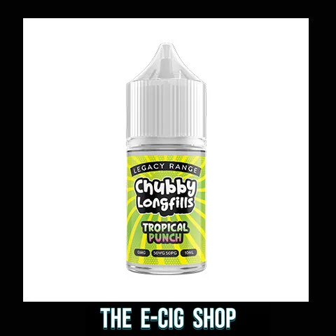 The E-Cig Shop Chesterfield Exceptional Vapes 30ml Chubby Longfill Tropical Punch
