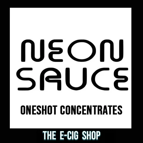 The E-Cig Shop Chesterfield Nick Evans Nevans Neon Sauce Oneshot flavour concentrates category