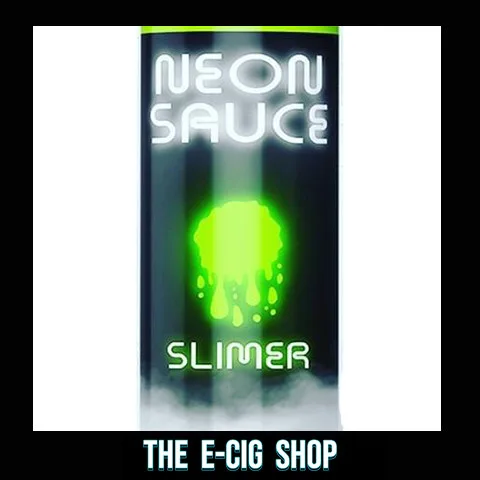 The E-cig Shop Chesterfield Nick Evans Nevans Neon Sauce Onbeshot flavour concentrates Slimer