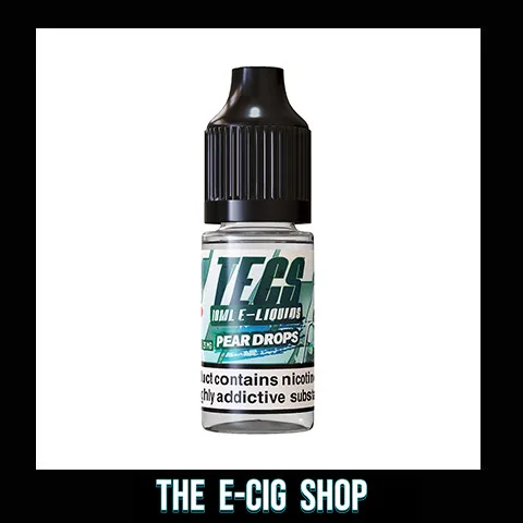 The E-Cig Shop Chesterfield TECS 10ml Freebase e-liquid Pear Drops