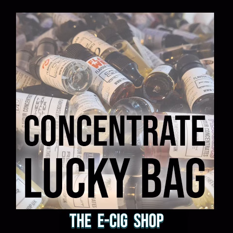 The E-Cig Shop Chesterfield flavour concentrate lucky bag