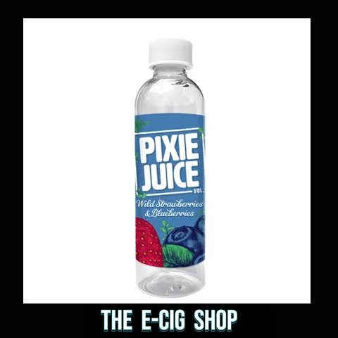 The E-cig Shop Chesterfield Alchemist Cupboard Pixie Juice vol 2 super shot bottle wild strawberry blueberries
