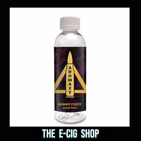 The E-Cig Shop Chesterfield Aromaxy 250ml super shot bottle diy kit gummy fruit