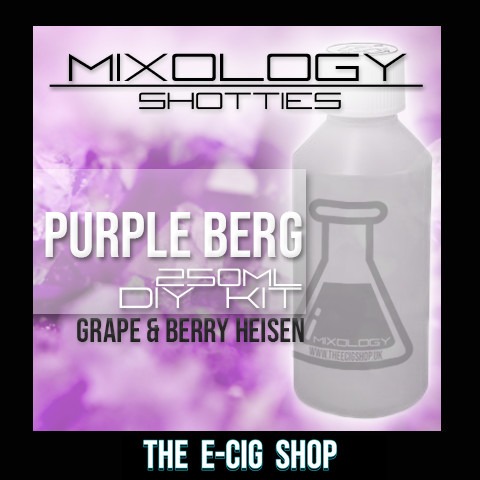 The E-Cig Shop Chesterfield Mixology Purple Berg Heisenberg Bottle Shot kit Shottie
