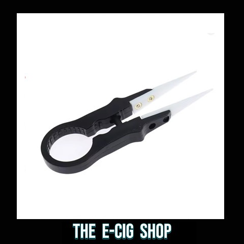 The E-Cig Shop Chesterfield Ceramic tip tweezer vape tool atomiser remover