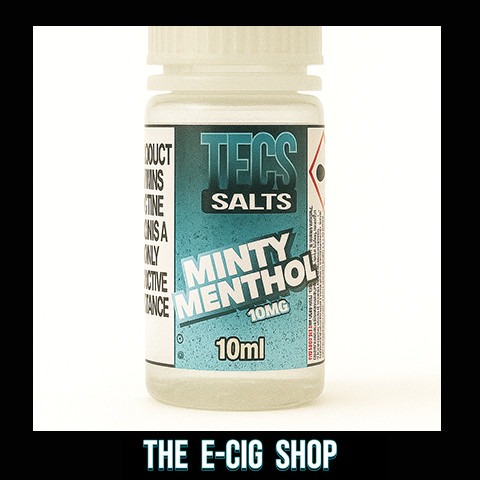 The E-Cig Shop Chesterfield TECS Salts nicotine e-liquids Minty Menthol