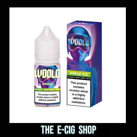 The E-Cig Shop Chesterfield Woolo Apple Ice 20mg nic salt e-liquid