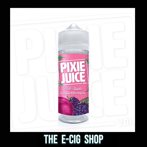 the E-Cig Shop Chesterfield Alchemist Cupboard Pixie Juice Vol.2 Shortfill Pink Apple Blackberries