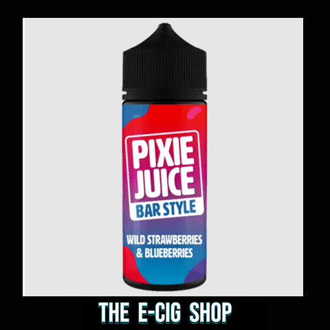 The E-Cig Shop Chesterfield Alchemist Cupboard Pixie Juice Vol.2 Bar Style 100ml Shortfill Wild Strawberries Blueberries