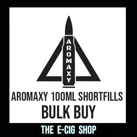 The E-Cig Shop Chesterfield Aromaxy 100ml shortfill e-liquids bulk buy