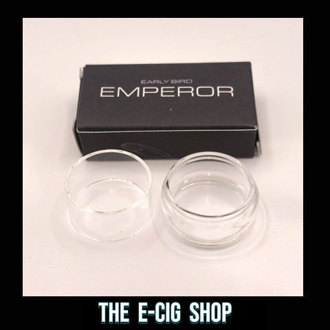 The E-Cig Shop Chesterfield Early Bird Emperor 30mm RTA Glass Pack