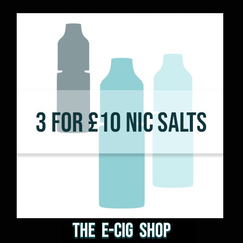 3 FOR £10 NIC SALTS