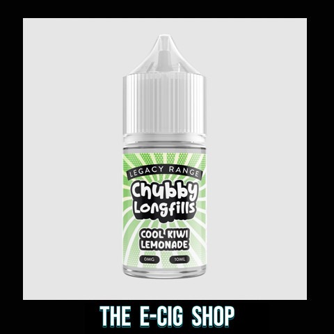 The E-Cig Shop Chesterfield Exceptional Vapes Chubby 30ml longfill Cool Kiwi Lemonade