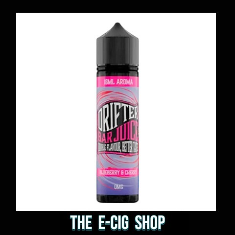 The E-Cig Shop Chesterfield Juice Sauz Drifter Bar Juice Longfill Blueberry Cherry
