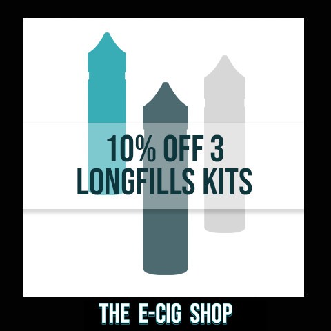 10% OFF 3+ LONGFILL KITS