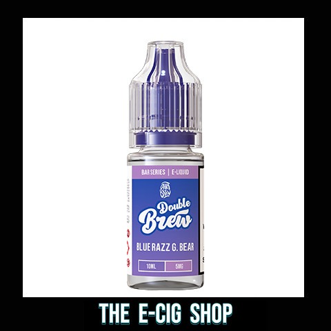 The E-Cig Shop Chesterfield Ohm Brew Double Brew Nicotine Salts E-Liquid Blue Razz G Bear