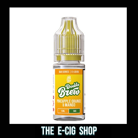 The E-Cig Shop Chesterfield Ohm Brew Double Brew Nicotine Salts E-Liquid Pineapple orange mango