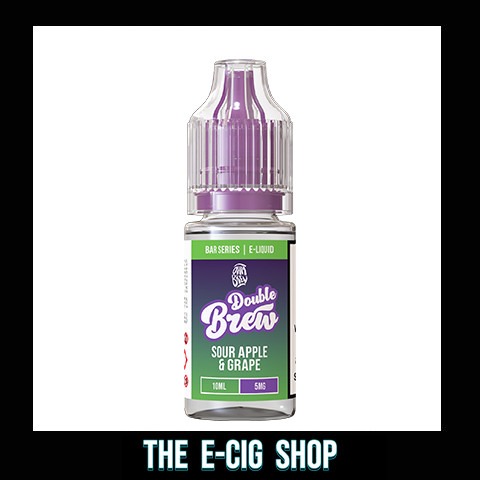 The E-Cig Shop Chesterfield Ohm Brew Double Brew Nicotine Salts E-Liquid Sour Apple Grape