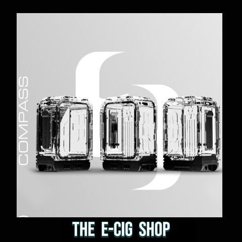 The E-Cig Shop Chesterfield Early Bird Compass Boro AIO tank Clear
