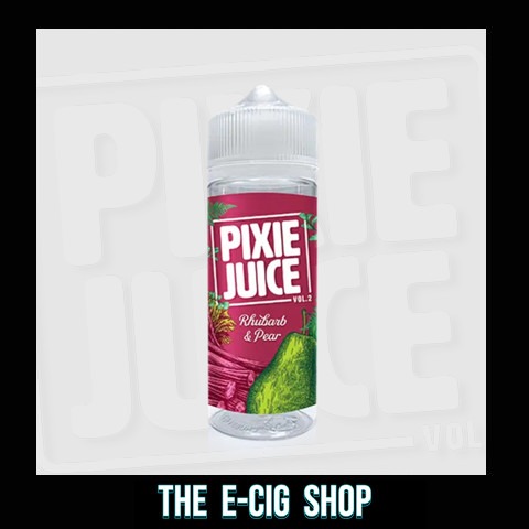The E-Cig Shop Chesterfield Alchemist Cupboard Pixie Juice Vol 2 rhubarb Pear 100ml Shortfill