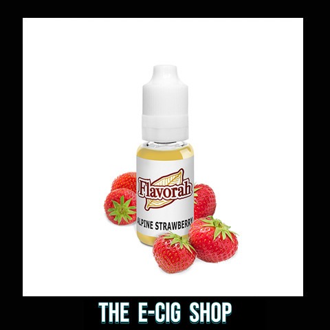 The E-Cig Shop Chesterfield Flavorah flavour concentrates Alpine strawberry